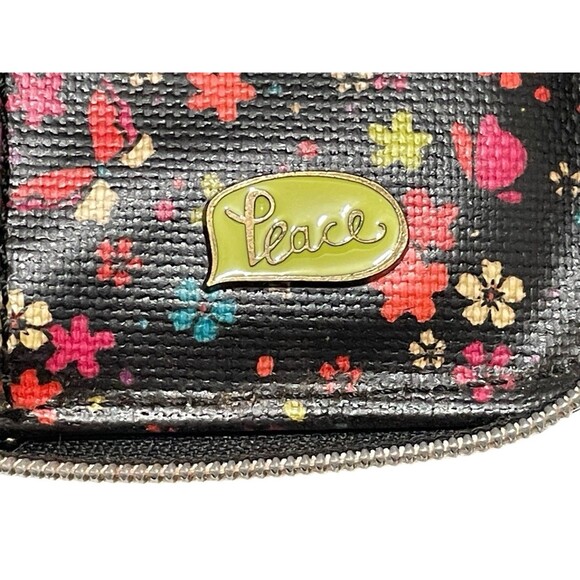 Sakroots Boho Chic Multicolor Floral Print Smartphone Wallet Wristlet Purse - Picture 10 of 11